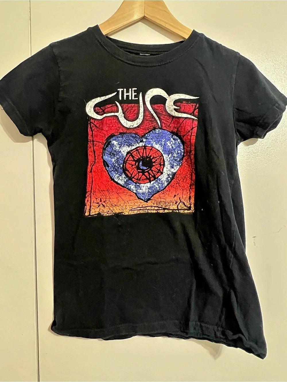 The Cure Wish Album Graphic T-Shirt Black
